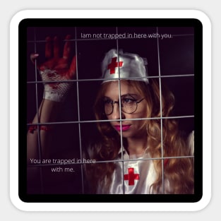 Nurse Haloween Sticker